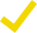 Yellow checkmark on black background.